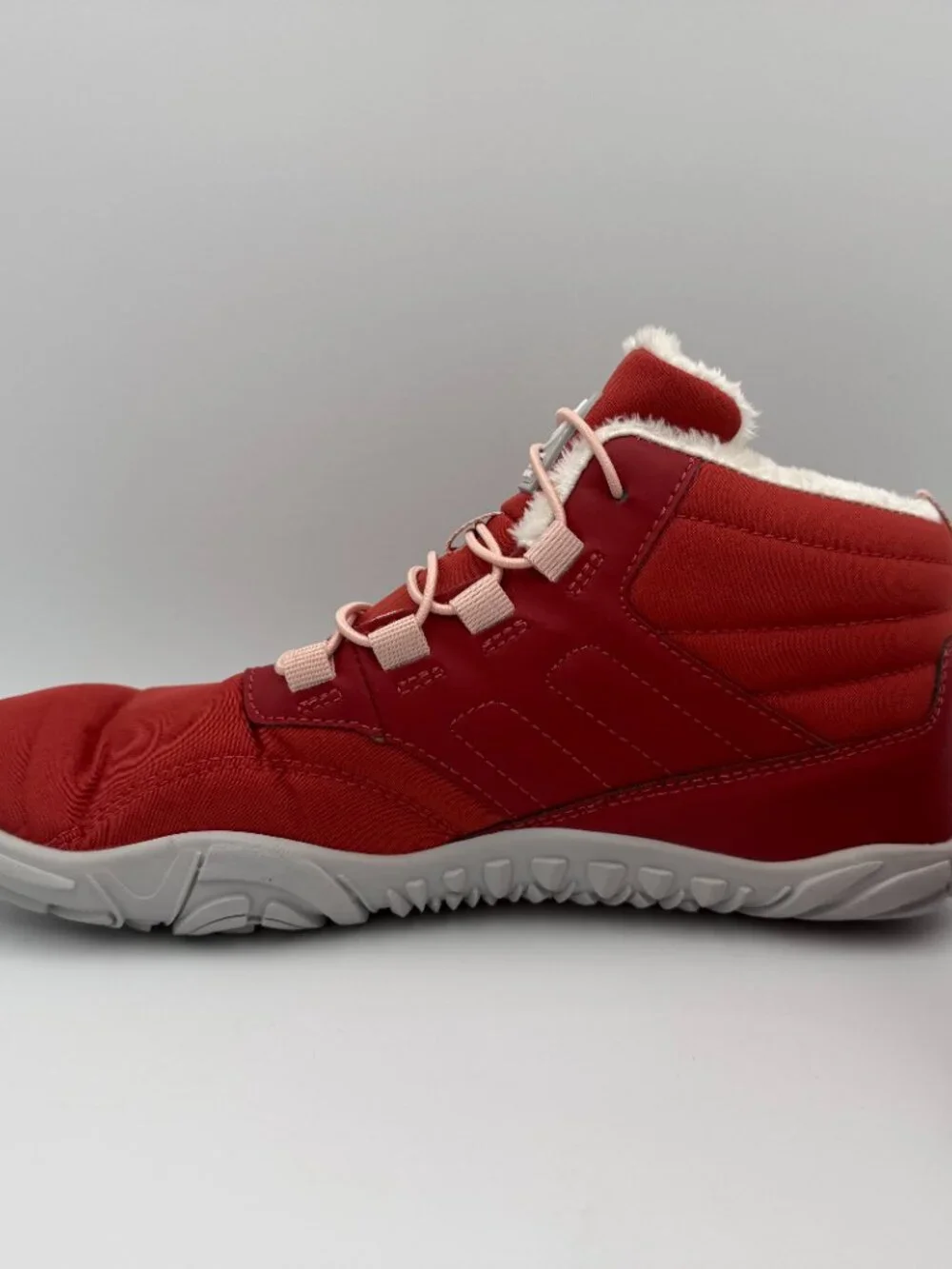 NWT Hike Footwear Lorax Comfort Red Barefoot Winter Boots Sz 41 US W 10/M 8.5